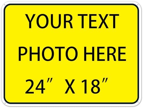 Custom Outdoor Metal Sign - Durable Personalized Business Signs