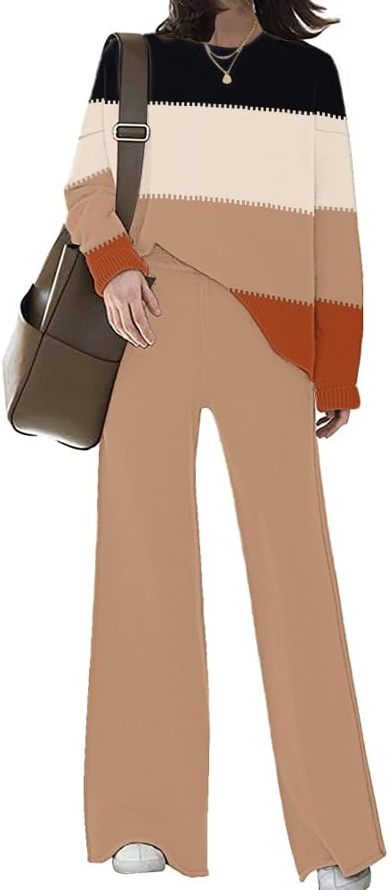 Elegant Lounge Sets for Women - Stylish Knitted Sweatsuit Set