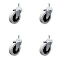 3530-L1 Rubbermaid Dolly Replacement Caster Set - Durable 4-Pack
