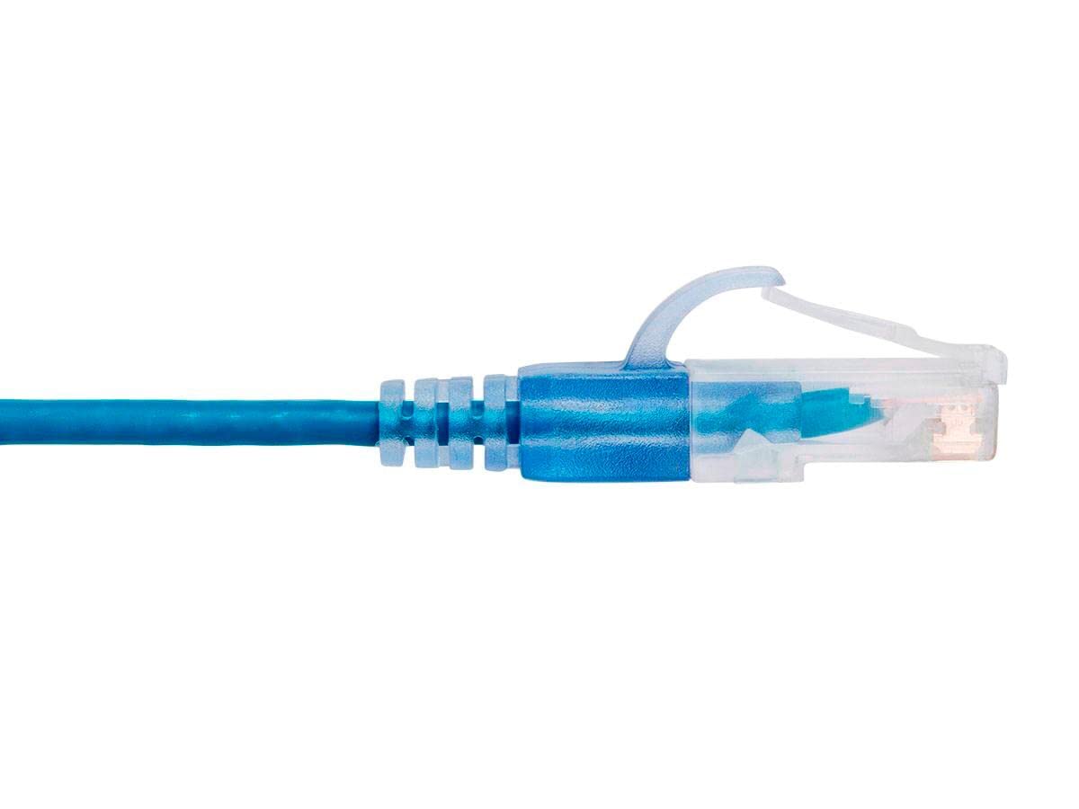 Monoprice Cat6A 30ft Blue Patch Cable for High-Speed Networking