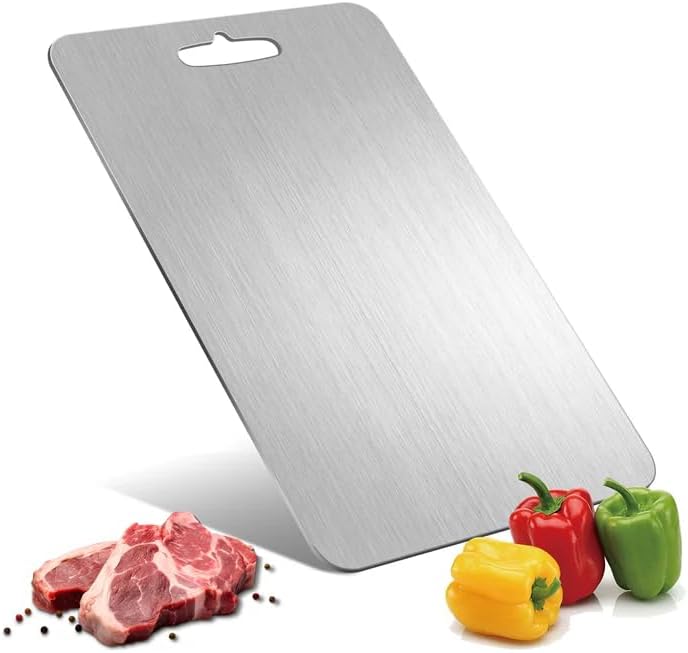 Titanium Cutting Board - Durable Non Toxic Kitchen Essential