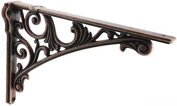 Decorative Shelf Bracket 12 Inch Antique Copper for DIY Projects
