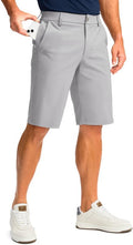 Men's Golf Shorts with 5 Pockets 11ft Inseam Stretch Quick Dry look