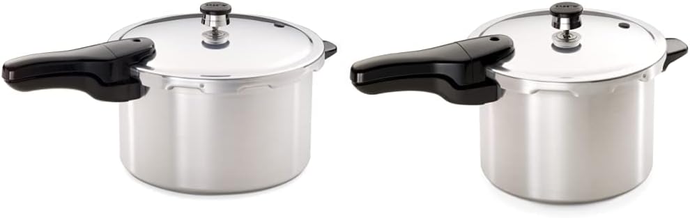 Presto 8-Quart Aluminum Pressure Cooker for Fast Cooking