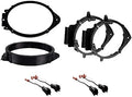 ASC Premium 6x9 Front and 6-Inch Rear Car Speaker Adapter Plates