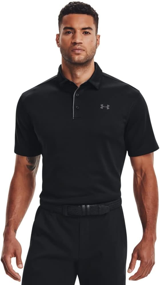 Under Armour Men's Tech Golf Polo: Soft, Light & Breathable Fabric