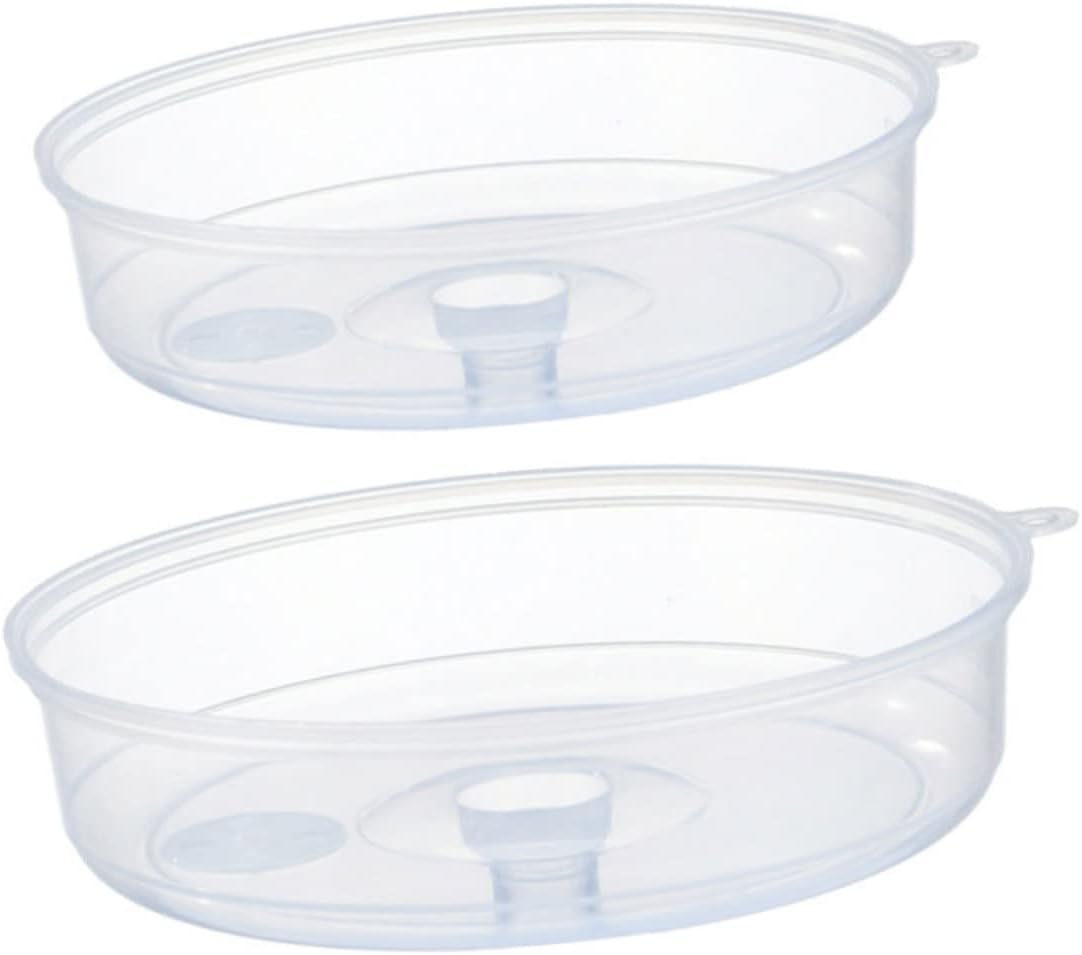 Magnetic Splatter Cover Set - Keep Microwave Clean!