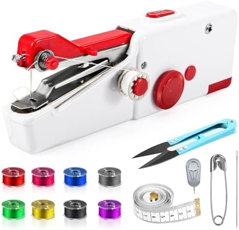 Nupec Handheld Sewing Machine: Quick Repairs On-the-Go!