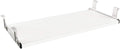 Keyboard Tray Drawer 30 in White - Under Desk Adjustable Platform