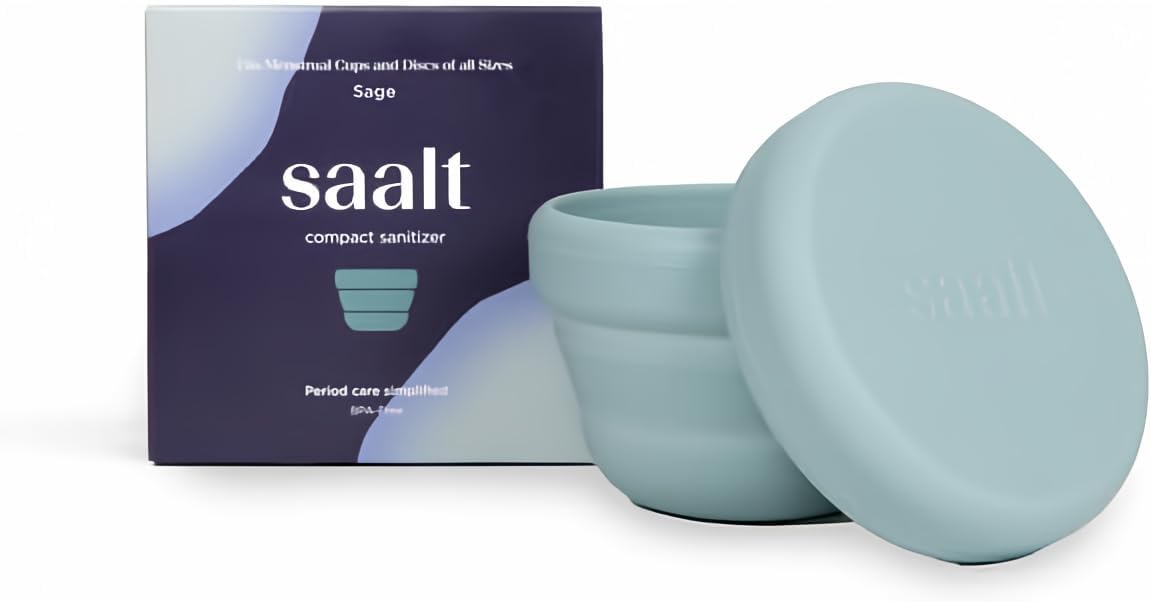 Saalt Compact Sanitizer - Easy Microwavable Clean