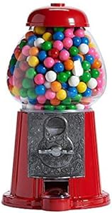 Medium Gumball Bank with Carousel Door for Easy Dispensing