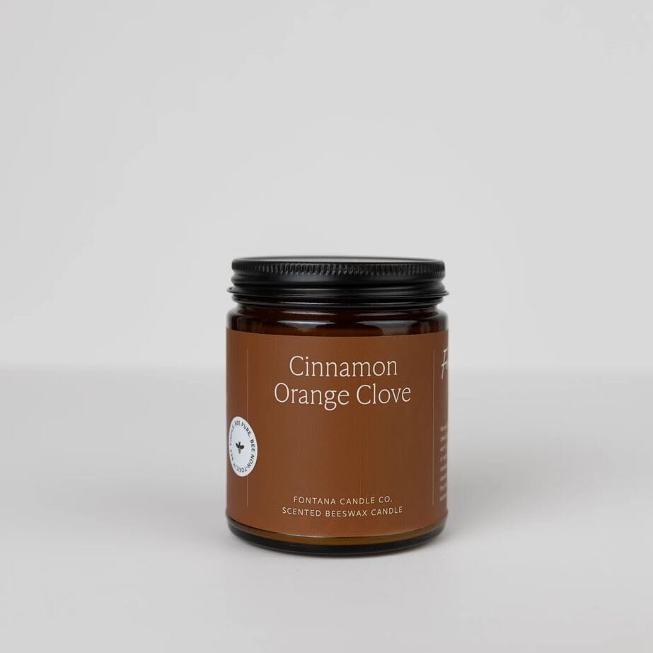 Cinnamon Orange Clove Candle | Clean Burn | FONTANA