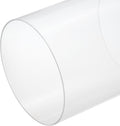 MECCANIXITY Acrylic Pipe Clear Rigid Round Tube 8.4 in ID - Clear 10