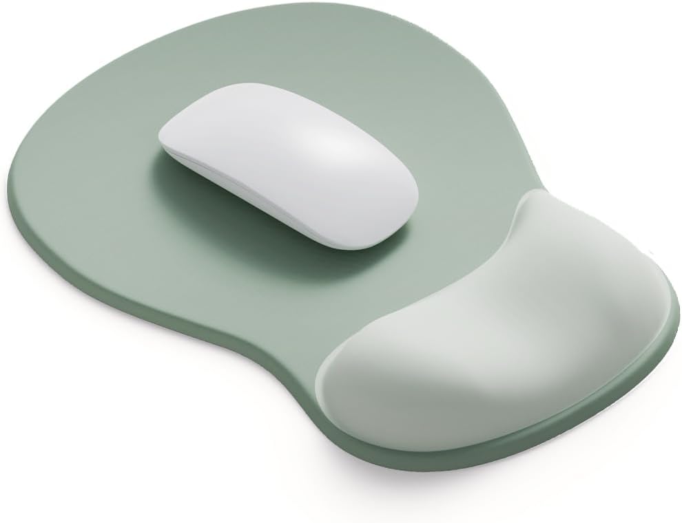 ErgoComfort Gel Wrist Rest Mouse Pad - Supportive Ergonomic Design