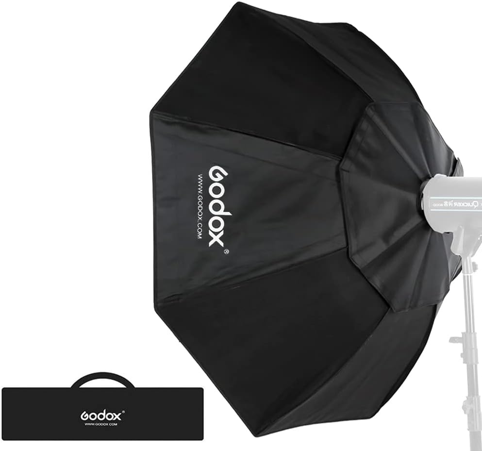 Godox Octagonal Umbrella Softbox 47in with Honeycomb Grid