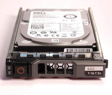 Dell 1TB 7.2K RPM SAS 2.5ft' Hard Drive for PowerEdge Servers