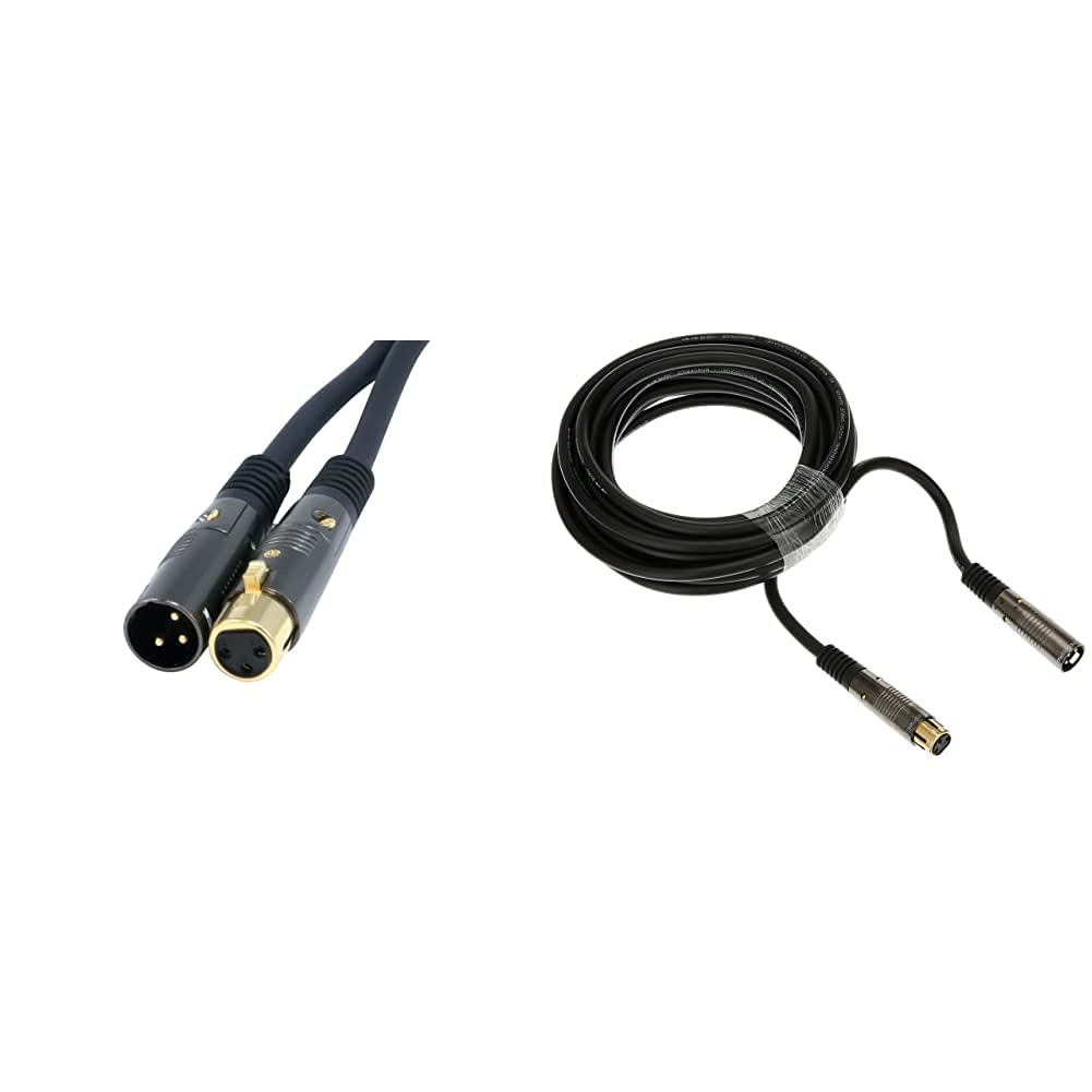 Monoprice Premier Series XLR Male to Female & Female to Male Cables