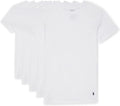 POLO RALPH LAUREN 5 Pack Cotton Classic Crews for Men - Timeless Fit