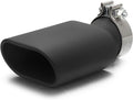 A-KARCK Square Exhaust Tip for 3in Inlet and 5.5in Outlet