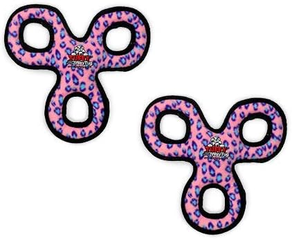 TUFFY Junior 3 Way Tug Dog Toy - Durable, Tough & Fun