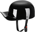 Unisex Baseball Cap Motorcycle Helmet - DOT Approved Comfort