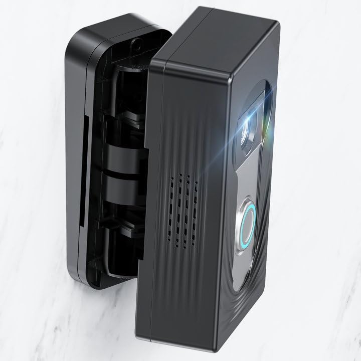 Secure Doorbell Mount for Ring/Blink Camera, Adjustable Angle