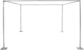 Adjustable Height 4 Post Backdrop Stand Kit 9.84ft Square - Stable