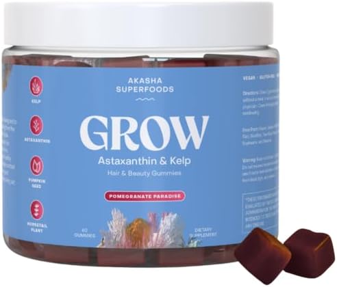 Grow Hair & Beauty Gummies for Healthy Hair Growth and Care