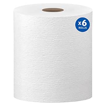 Kleenex Hard Roll Paper Towels with Premium Absorbency Pockets