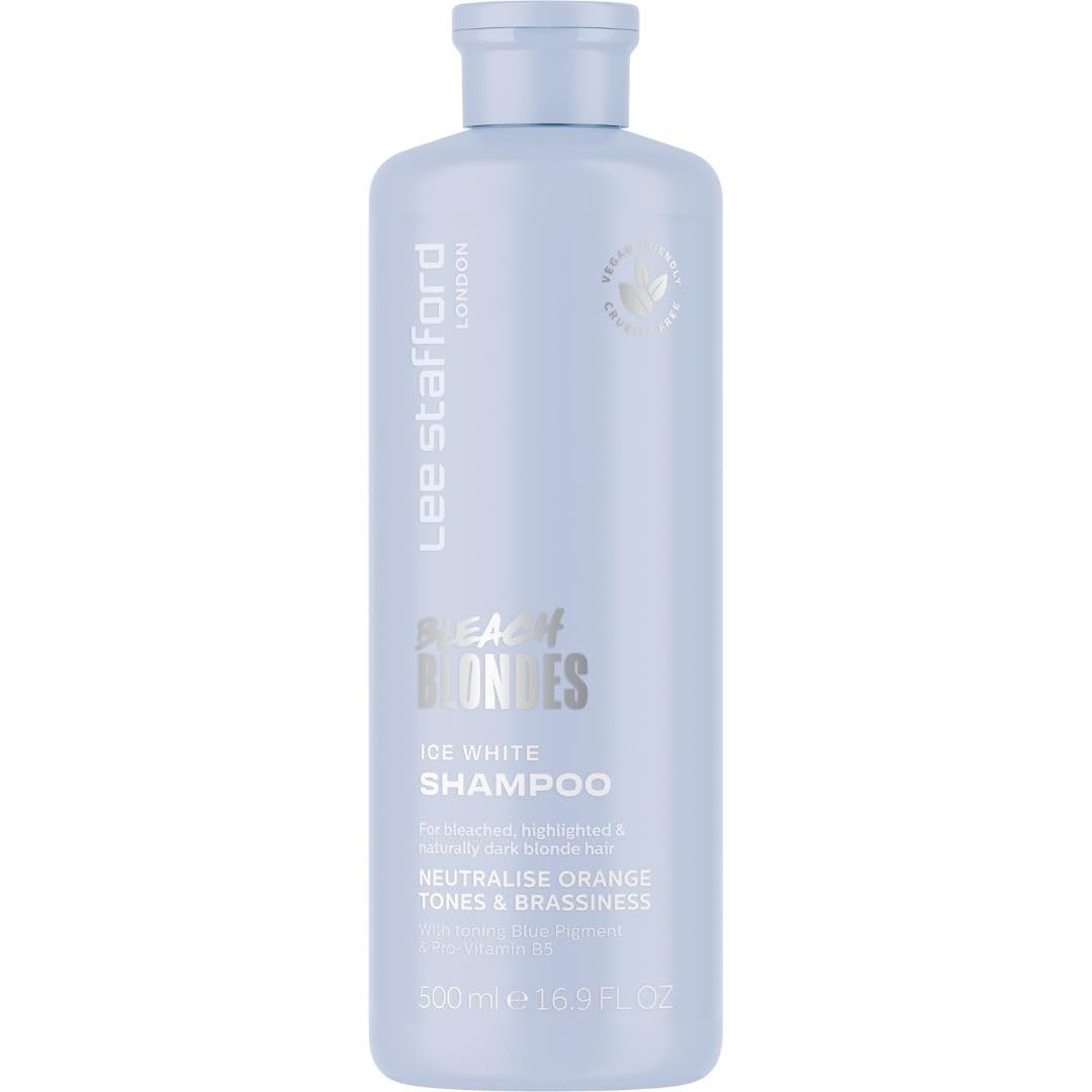 Lee Stafford Blue Toning Shampoo | Corrects Brassiness