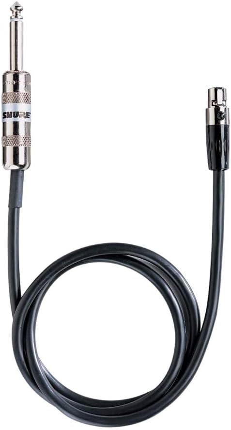 Shure 2' Instrument Cable for Crystal-Clear Sound