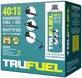 TruFuel 2-Cycle 40:1 Pre-Blended Fuel for Outdoor Equipment