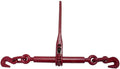 Ratchet Load Binder 5/16ft - 3/8ft Heavy Duty 5,400 lb WLL - Red