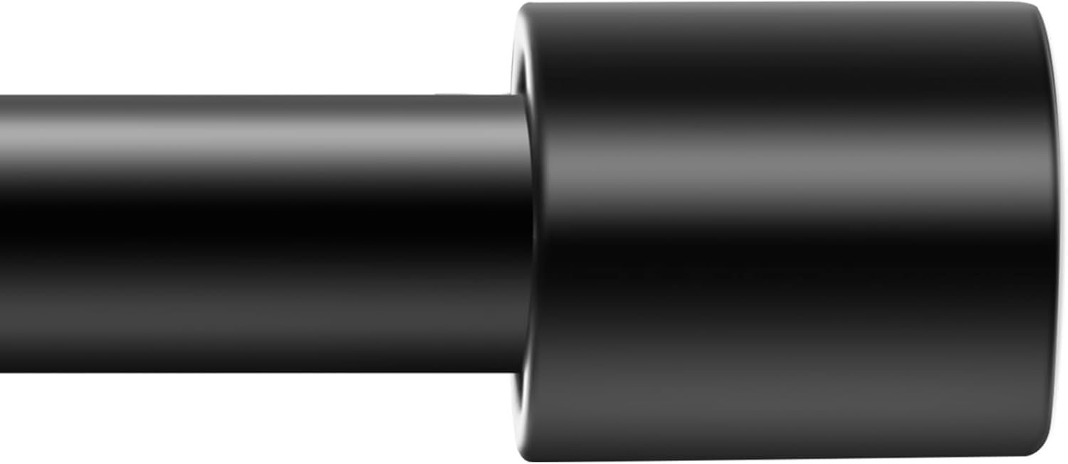 Adjustable Black Curtain Rod 48-84 - KAYMOWDA