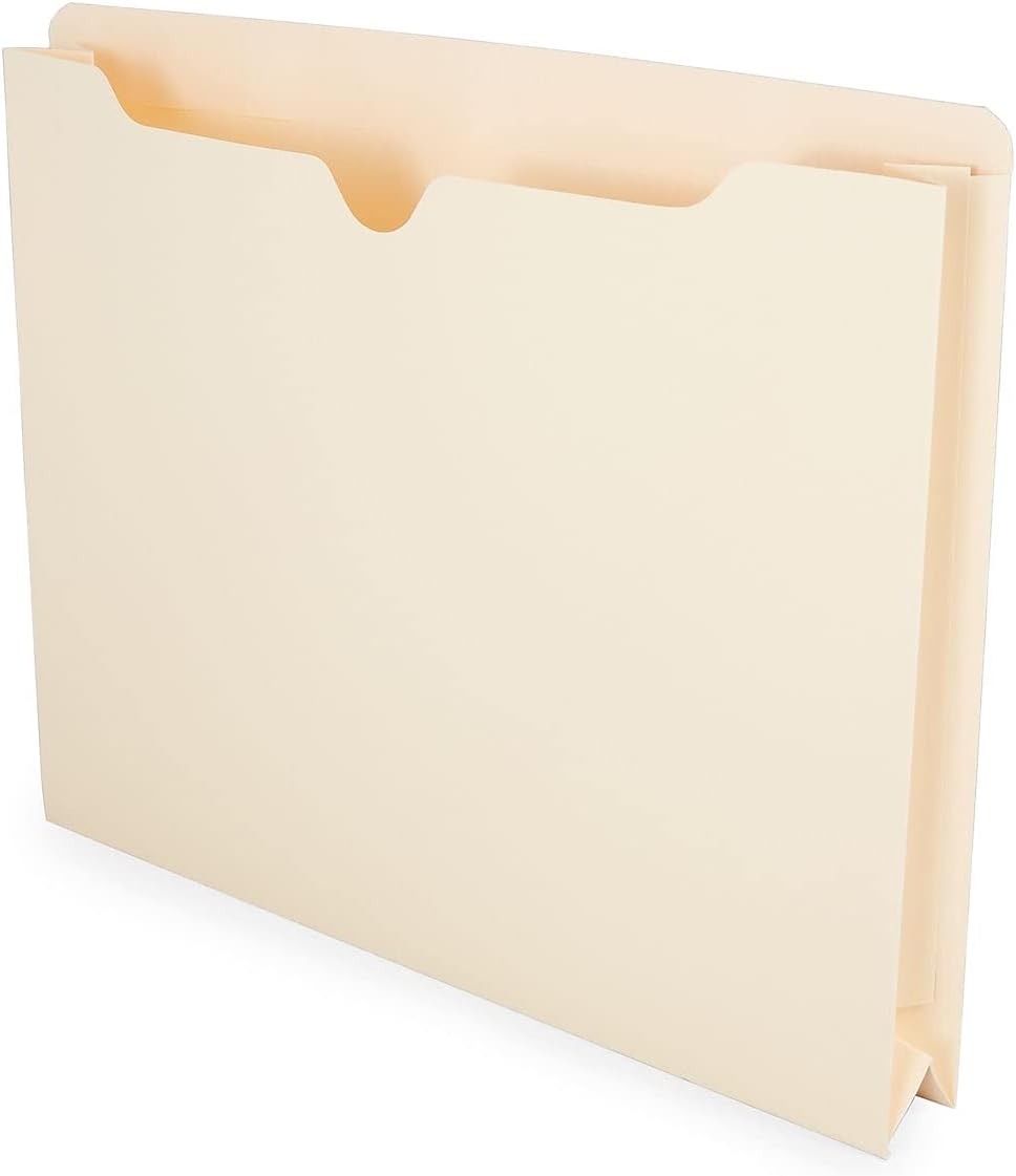 Staples Jacket File Folders for Organized Document Storage