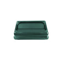 Rubbermaid Slim Jim Trash Can Swing Lid, Green - Space-Saving Cover