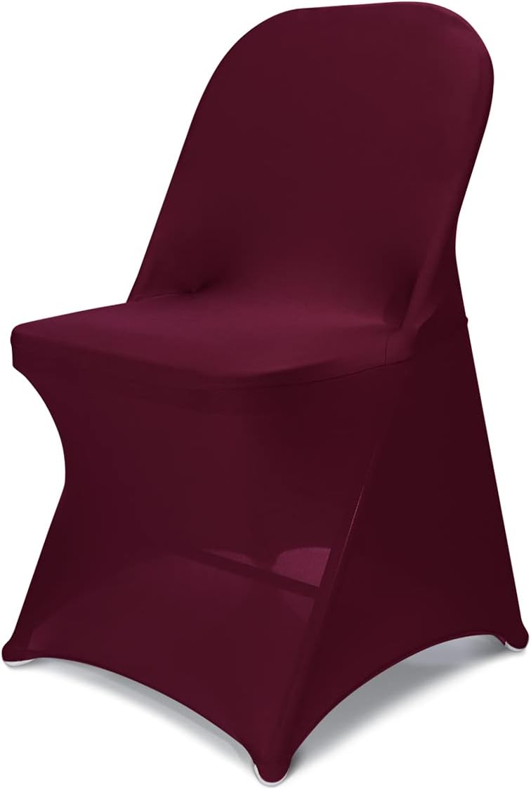 Babenest Spandex Folding Chair Covers for Weddings and Parties