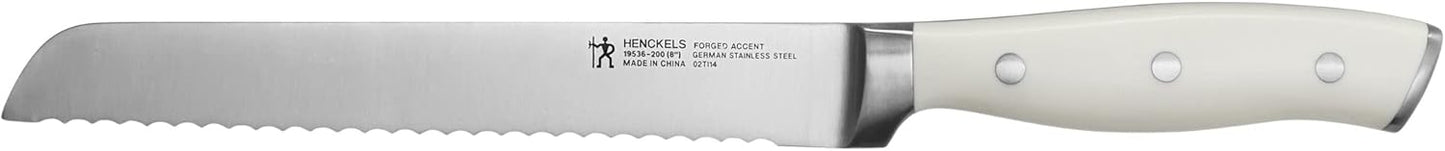 HENCKELS Forged Accent 8-inch Bread Knife for Precision Cutting