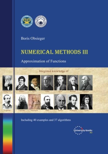 Numerical Methods III: Approximation of Functions Review