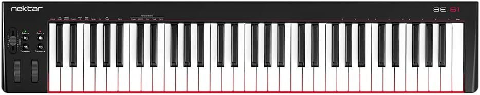 Nektar SE61 - Seamless DAW Integration, Black
