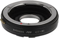 Fotodiox PRO Lens Mount Adapter Contax Yashica to Sony A-Mount - Solid