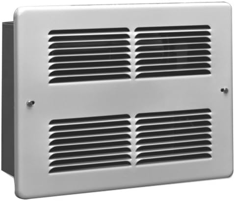 Efficient Heating: KING 1500W Wall Heater - White