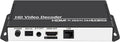 H.265 H.264 IP Video Decoder - MultiProtocol HDMI/AV Output