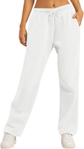 AUTOMET Women's Relaxed Fit Wide Leg Sweatpants for Fall Comfort