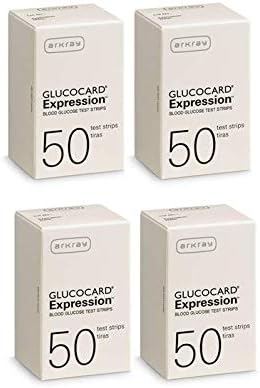 Glucocard Expression 200 Test Strips for Accurate Blood Glucose