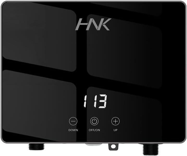Efficient 110v Electric Tankless Water Heater - LED Display, 5-Year Warranty
