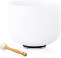 Singing Bowl 8 in E Note Crystal Sound Bowl - Deep Solar Plexus Tone