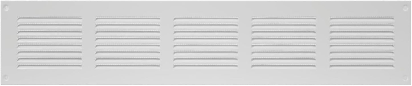 Repa Market White Air Vent Cover 20in x 4in for HVAC Systems