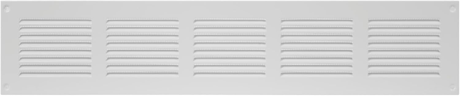 Repa Market White Air Vent Cover 20in x 4in for HVAC Systems
