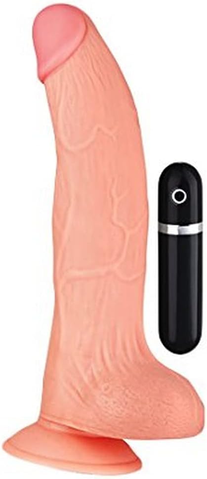 Maxx Men Curved Flesh Vibrator, 9 Inch - Ultimate Pleasure Tool